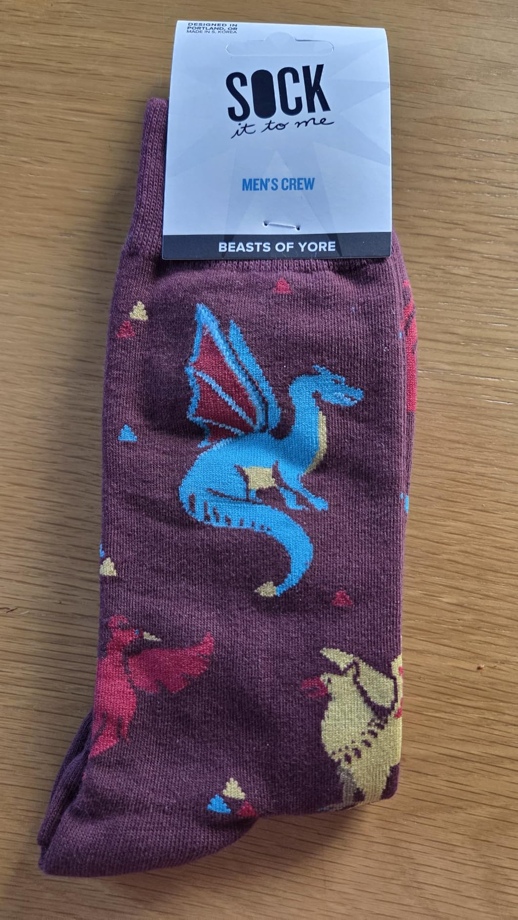 Sock It To Me, Men's Crew, Space and Alien Socks customer photo 1