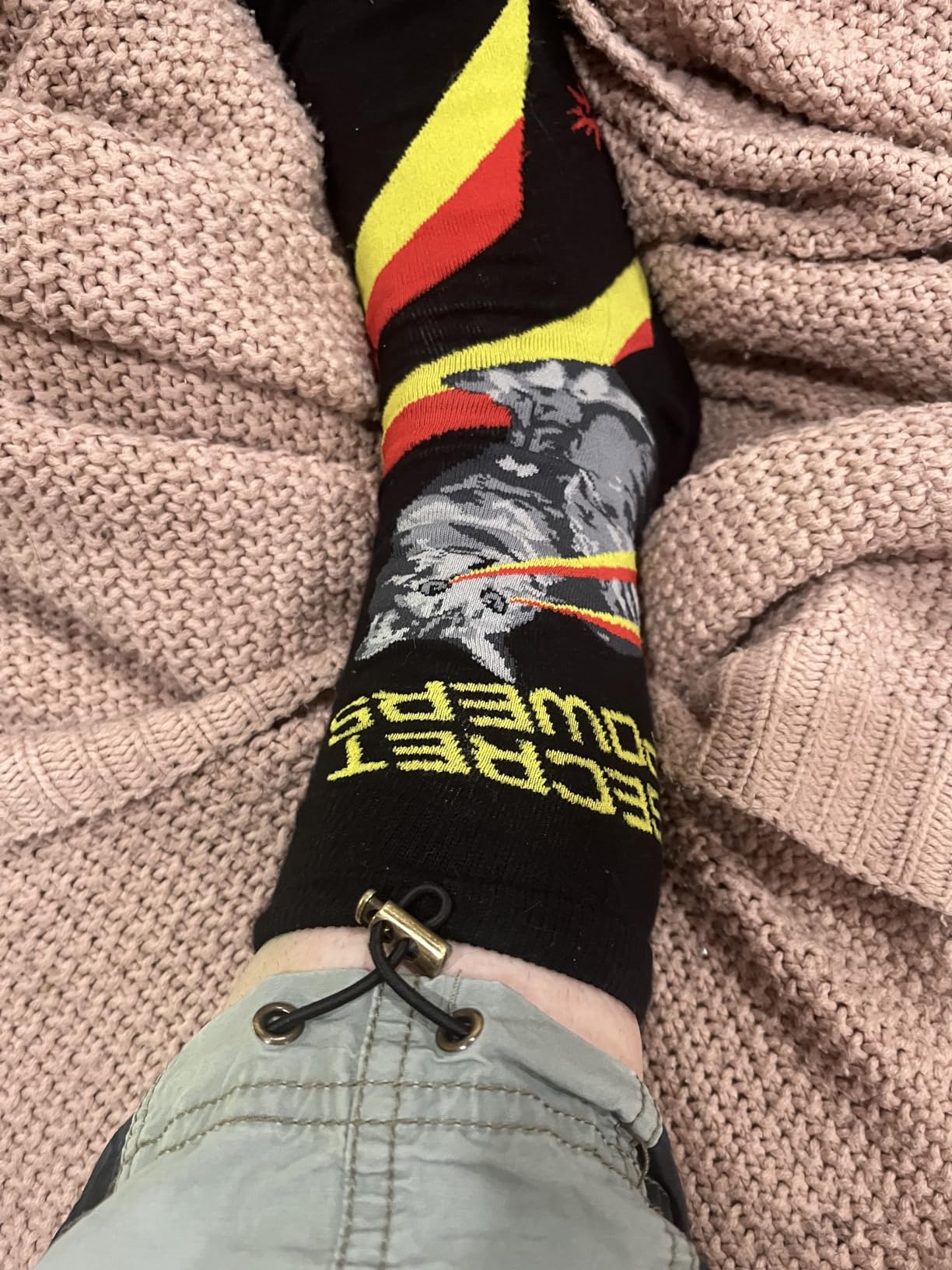 Sock It To Me, Men's Crew, Space and Alien Socks customer photo 2