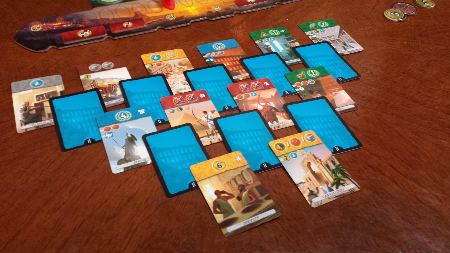Asmodee 7 Wonders Duel Board Game BASE GAME - Intense Two-Player Battles in the Ancient World, Strategy Game for Kids and Adults, Ages 10+, 2 Players, 30 Minute Playtime customer photo 1