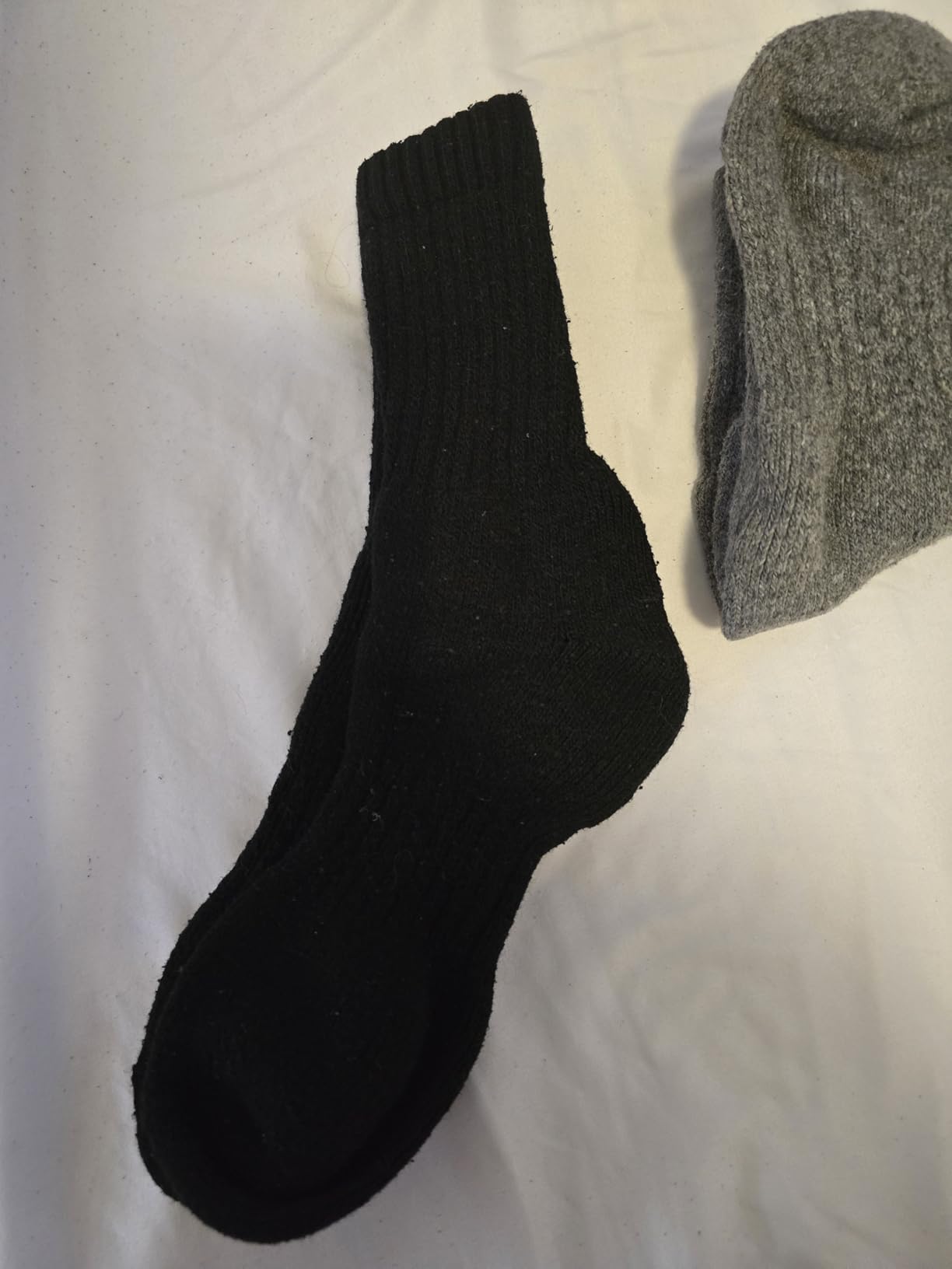EBMORE Men Merino Wool Socks Super Thick Thermal Hiking Winter Warm Boot Heavy Soft Cozy Socks for Cold Weather customer photo 1