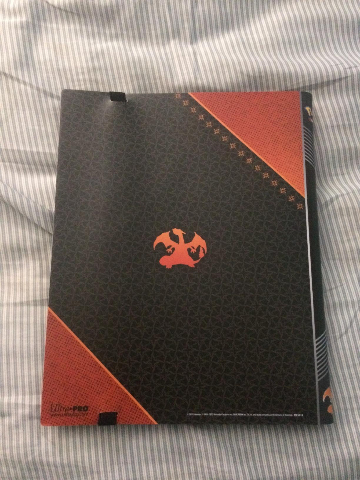 Pokemon: Charizard 9-Pocket Full-View PRO Binder Red, Trading Card Collector's Album Display Binder customer photo 1