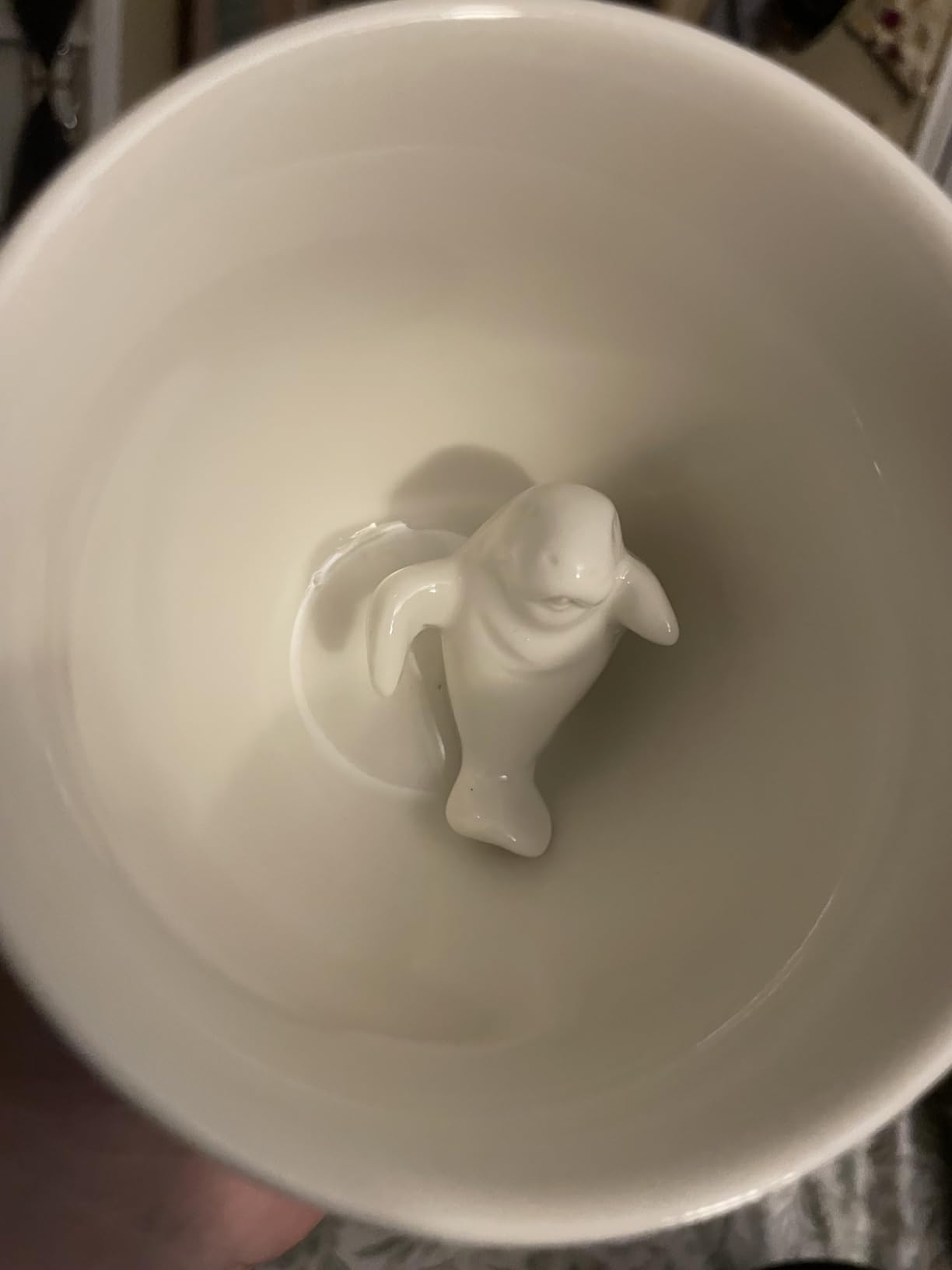 Creature Cups Manatee - Ceramic Mug with 3D Animal Inside - Unique Gift for Coffee & Tea Lovers customer photo 2