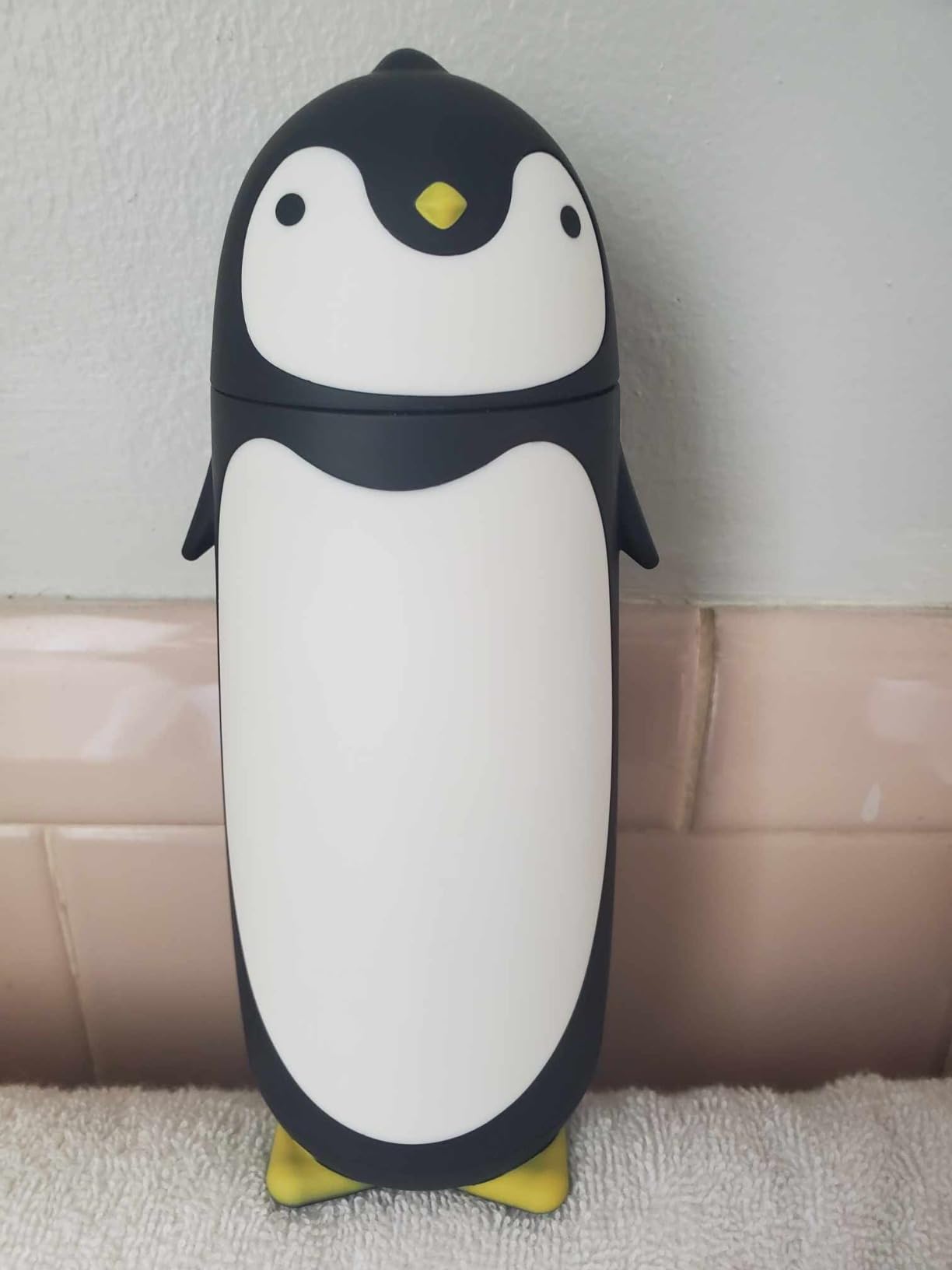 Penguin Stainless Steel Vacuum Insulated Tumblers Travel Mug Tea Water Bottle Coffee Thermal Flask customer photo 2
