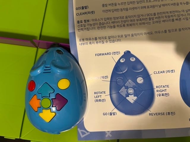 Learning Resources Code & Go Robot Mouse Activity Set | Screen-Free Coding Robot Toy, Early Programming for Kids, STEM Robotics Kit, Ages 4+ customer photo 1