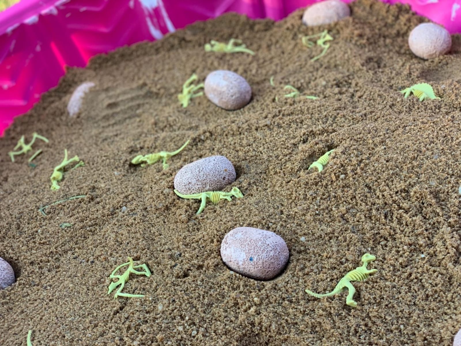 MindWare Dig It Up! Dinosaur eggs excavation kit | Chip real specimens out of a dig brick-hands-on discovery kids run themselves. customer photo 1