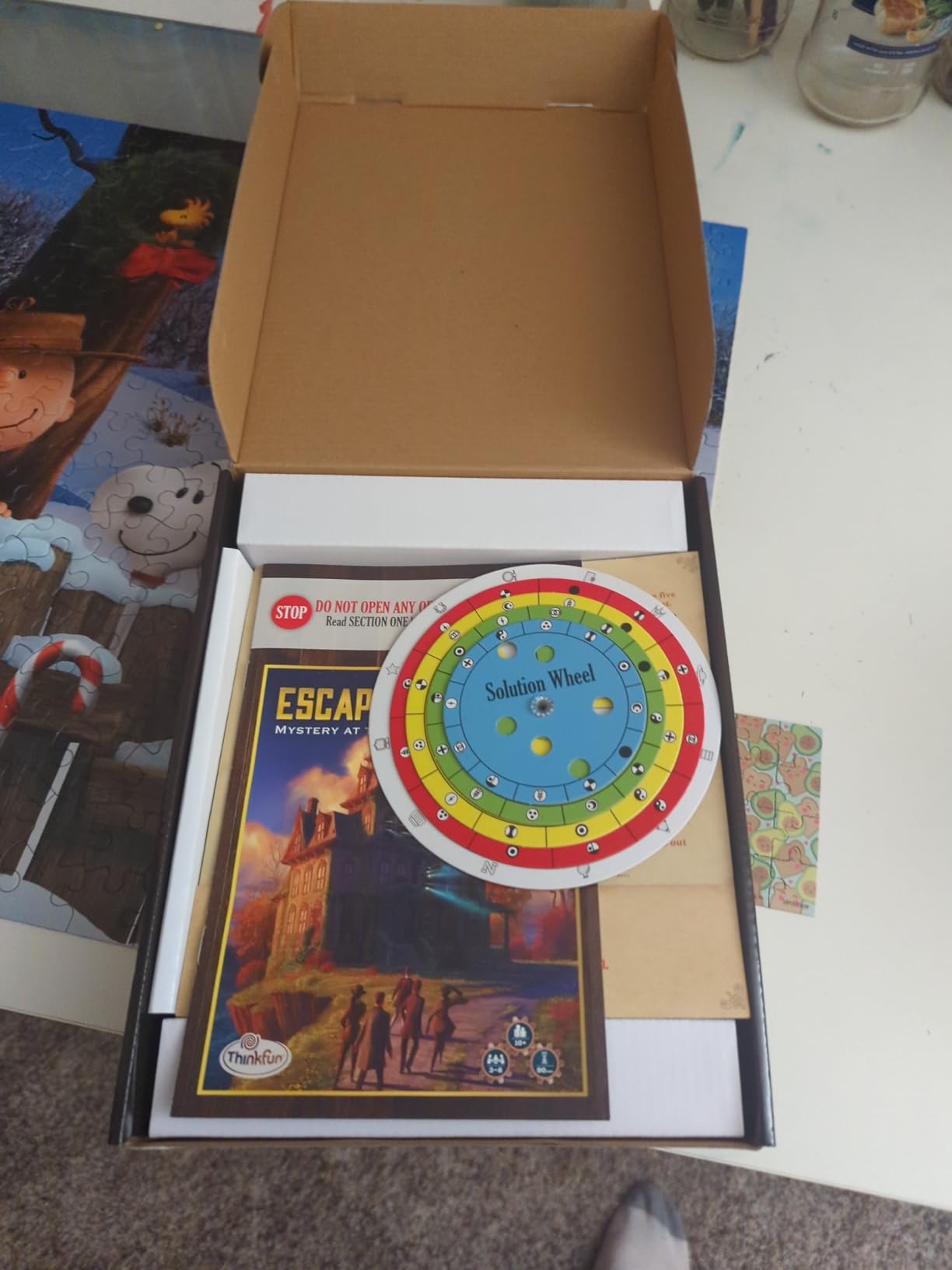 ThinkFun Escape The Room Stargazer's Manor - A Thrilling Escape Room Game in a Box for Ages 10 and Up customer photo 2