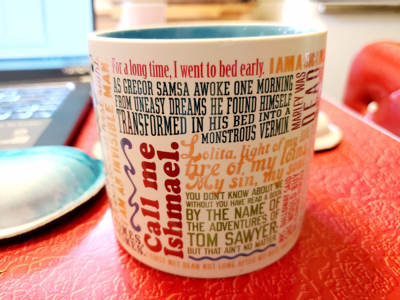 The Unemployed Philosophers Guild First Lines of Literature Coffee Mug - Famous Openings from Books, Novellas, and Short-Stories, Comes in a Box, 14oz customer photo 2