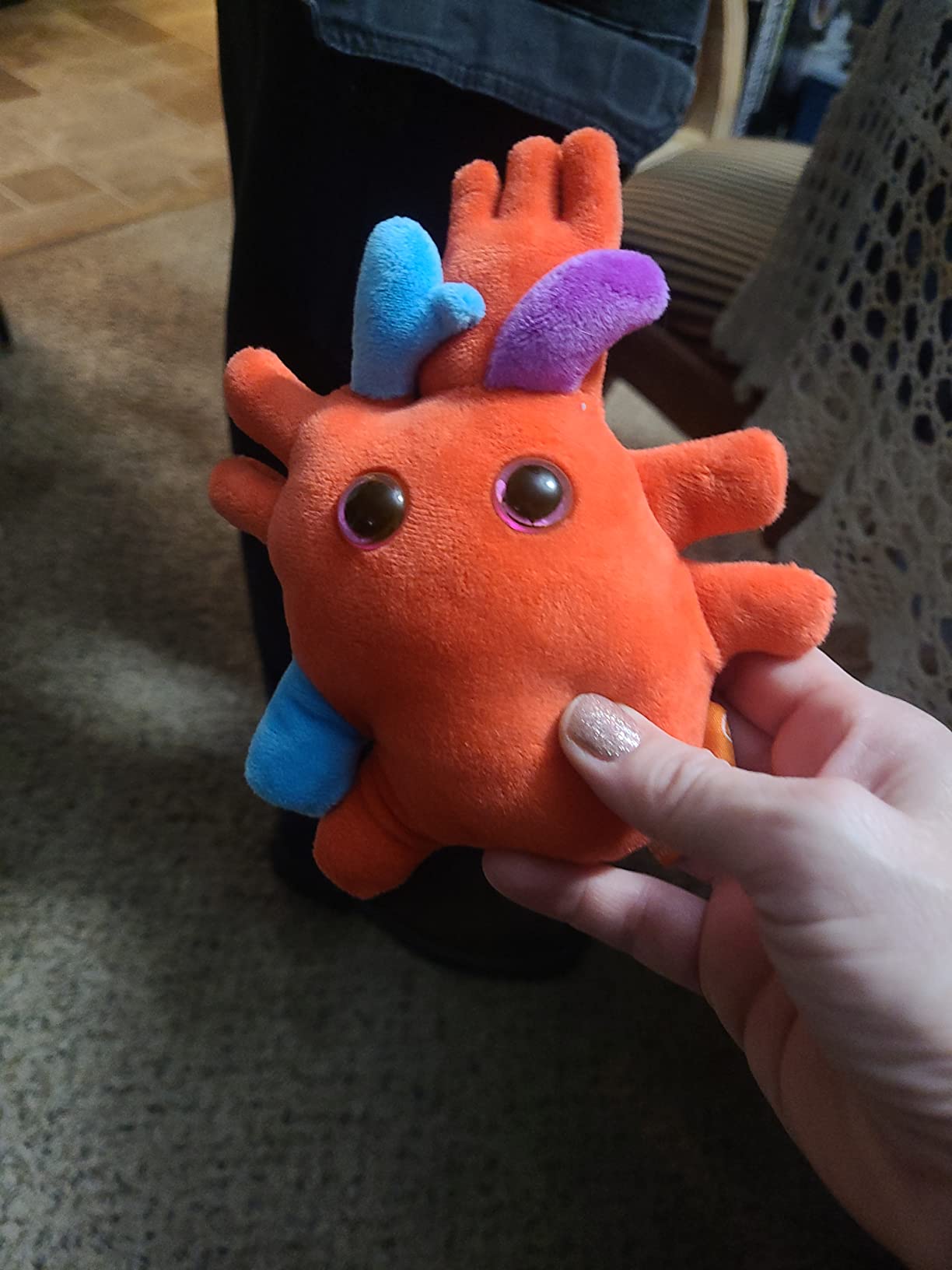 GIANTmicrobes Heart Plush, Organ Transplant Gifts, Open Heart Surgery Gifts | Soft 6