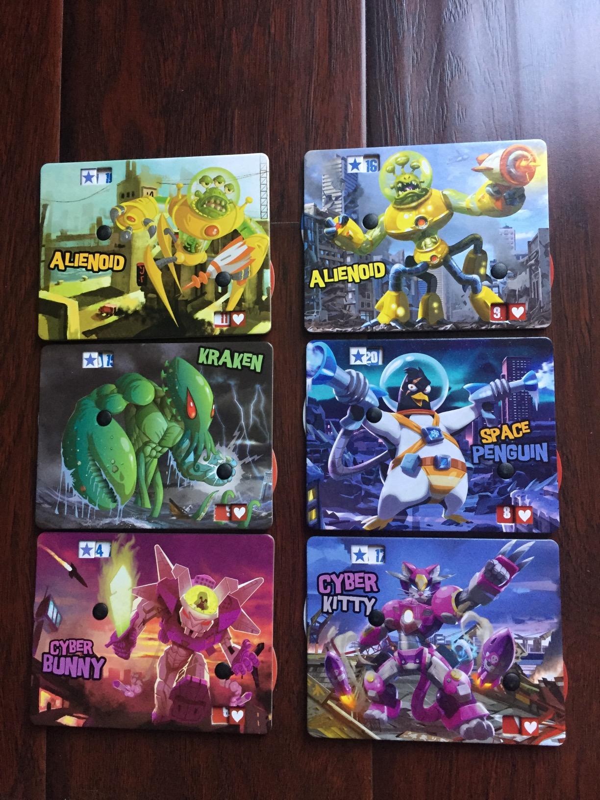 IELLO: King of Tokyo, New Edition, Strategy Board Game, Space Penguin Included in the Box, For 2 to 6 Players, 30 Minute Play Time, For Ages 8 and Up customer photo 1