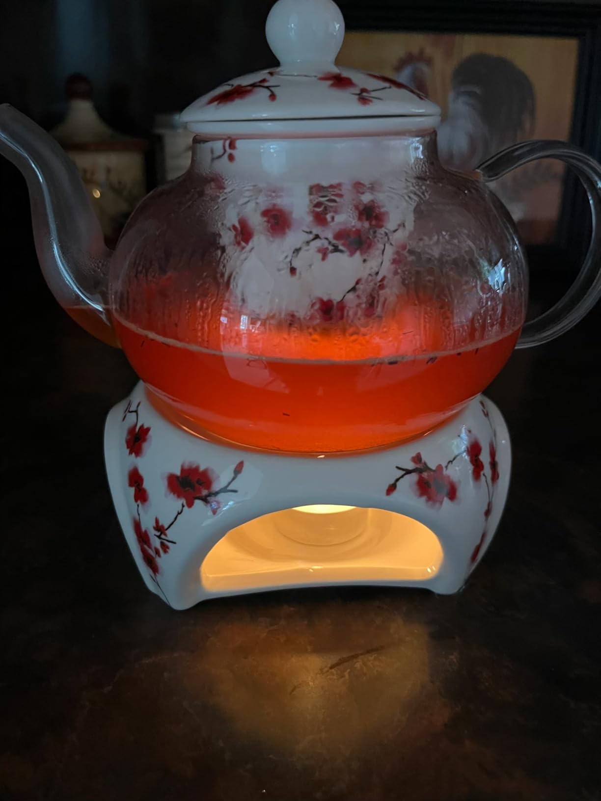 Teabloom Flowering Tea - 12 Unique Varieties of Fresh Blooming Tea Flowers - Hand-Tied Natural Green Tea Leaves & Edible Flowers customer photo 1