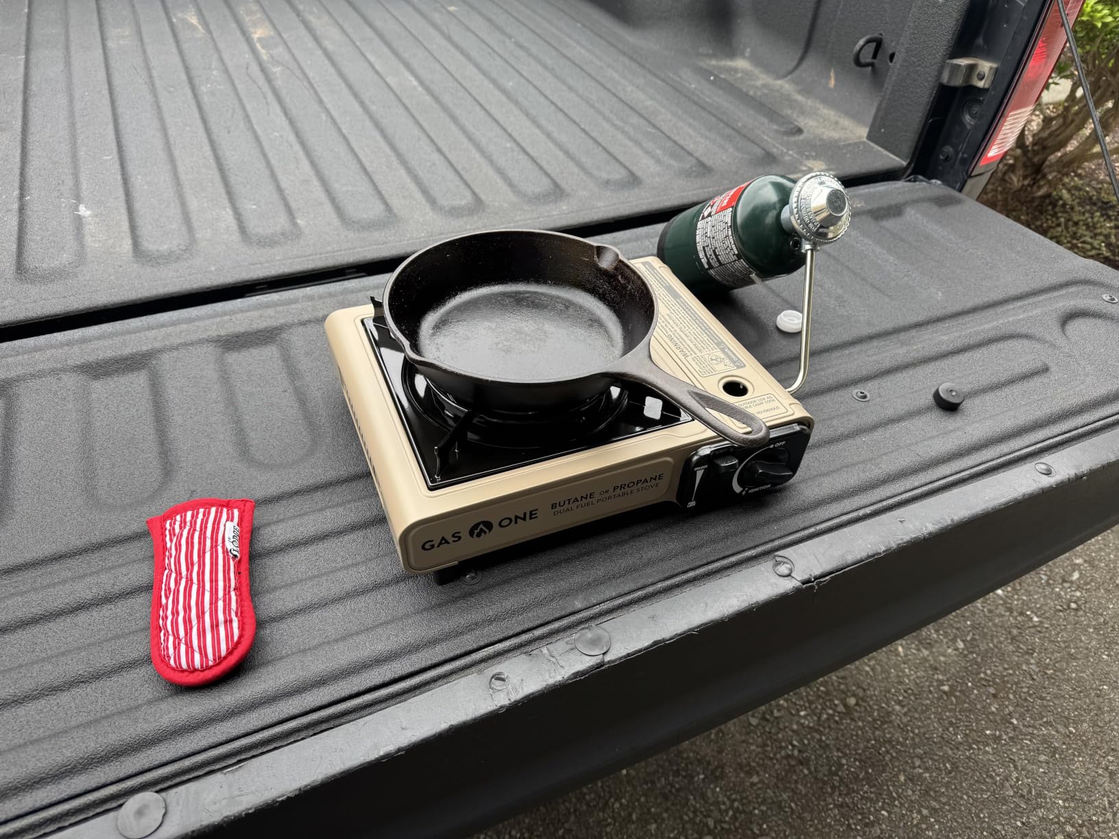 Gas One GS-3400P Propane or Butane Stove Dual Fuel Stove Portable Camping Stove - Patented - with Carrying Case Great for Emergency Preparedness Kit customer photo 1