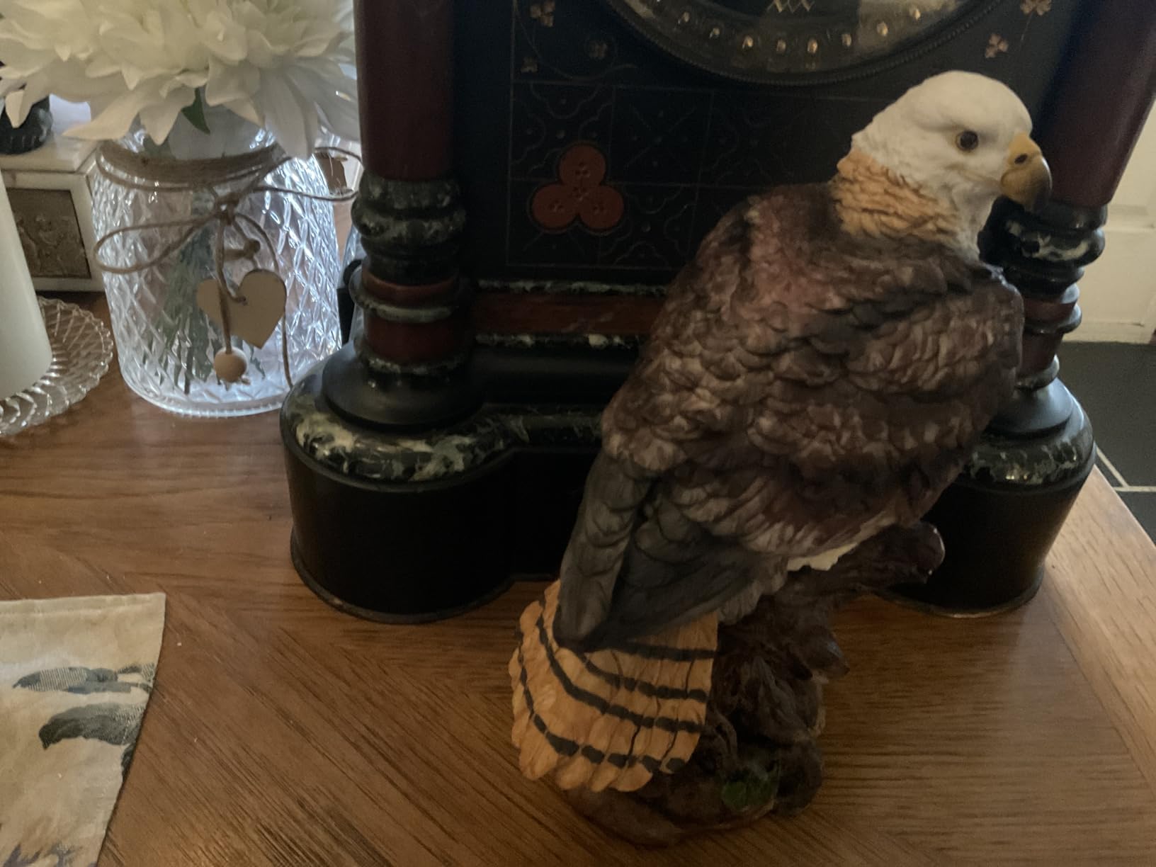 Pacific Giftware Wildlife Red Tailed Hawk Eagle Birds of Prey Figurine Statue 10 Inch customer photo 2