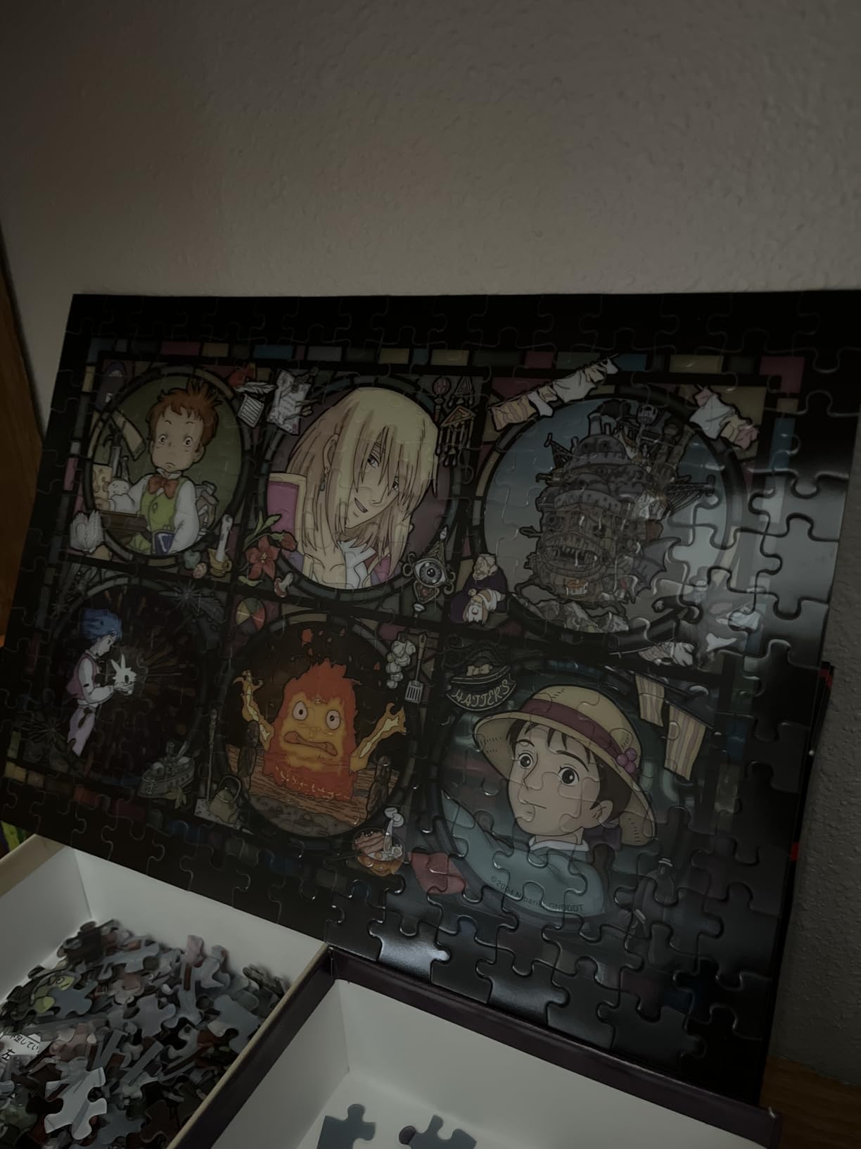Kiki's Delivery Service Jiji Art Crystal Jigsaw Puzzle (208-AC02) - Official Studio Ghibli Merchandise customer photo 2