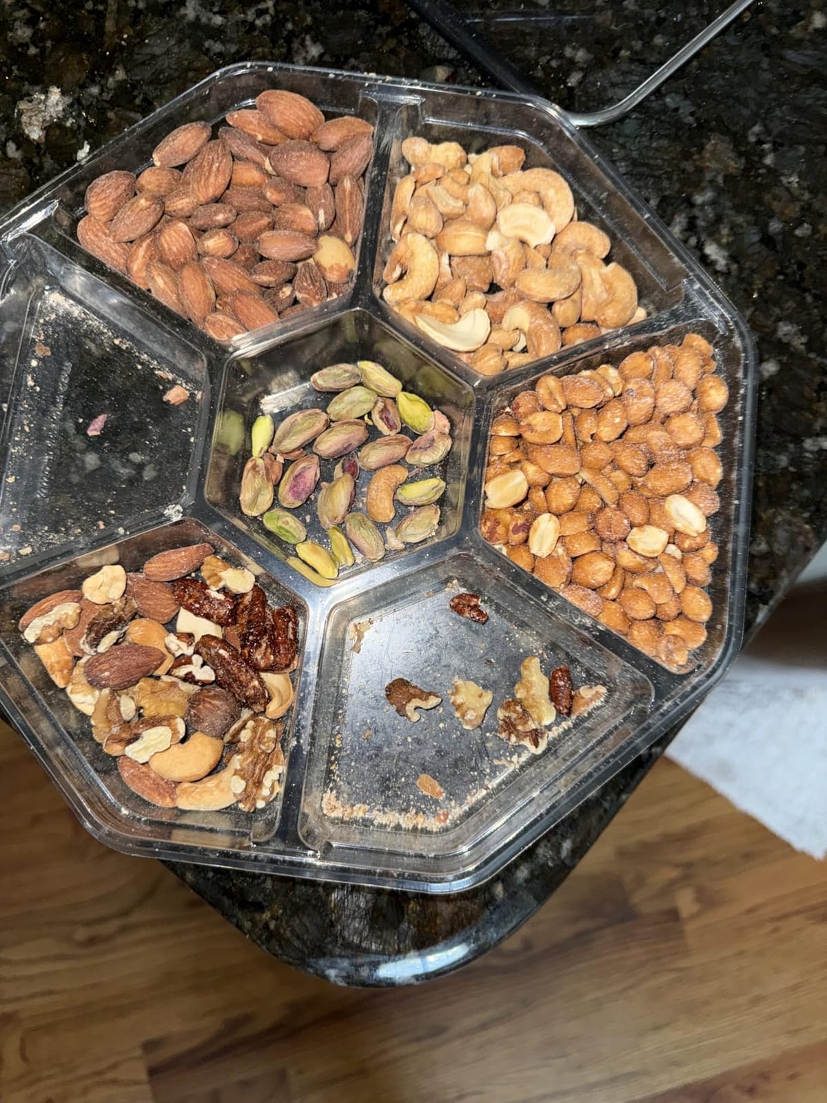 NUT CRAVINGS - Mixed Nuts Gift Basket in Red Gold Box (7 Assortments, 1 LB) customer photo 1