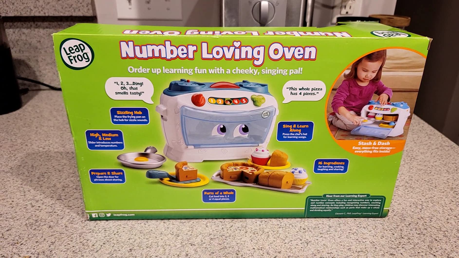 LeapFrog Number Lovin' Oven, Pink customer photo 2