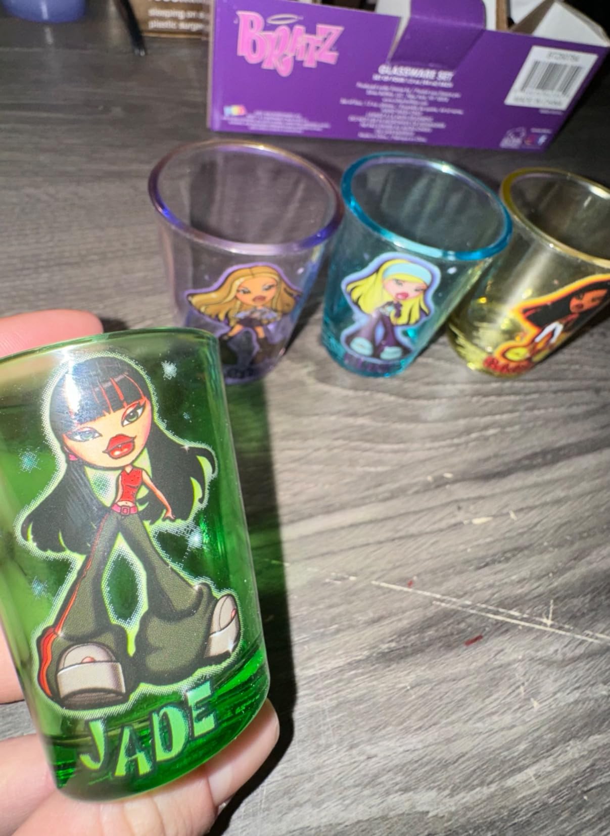 Silver Buffalo Marvel Avengers, 4 Pack Mini Glass Set, 1.5oz | Captain America, Hulk, Iron Man and Thor customer photo 1