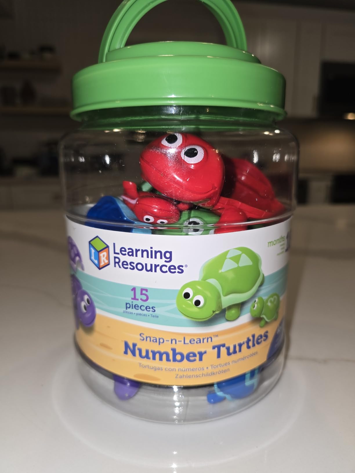 Learning Resources Snap-n-Learn Number Turtles customer photo 1