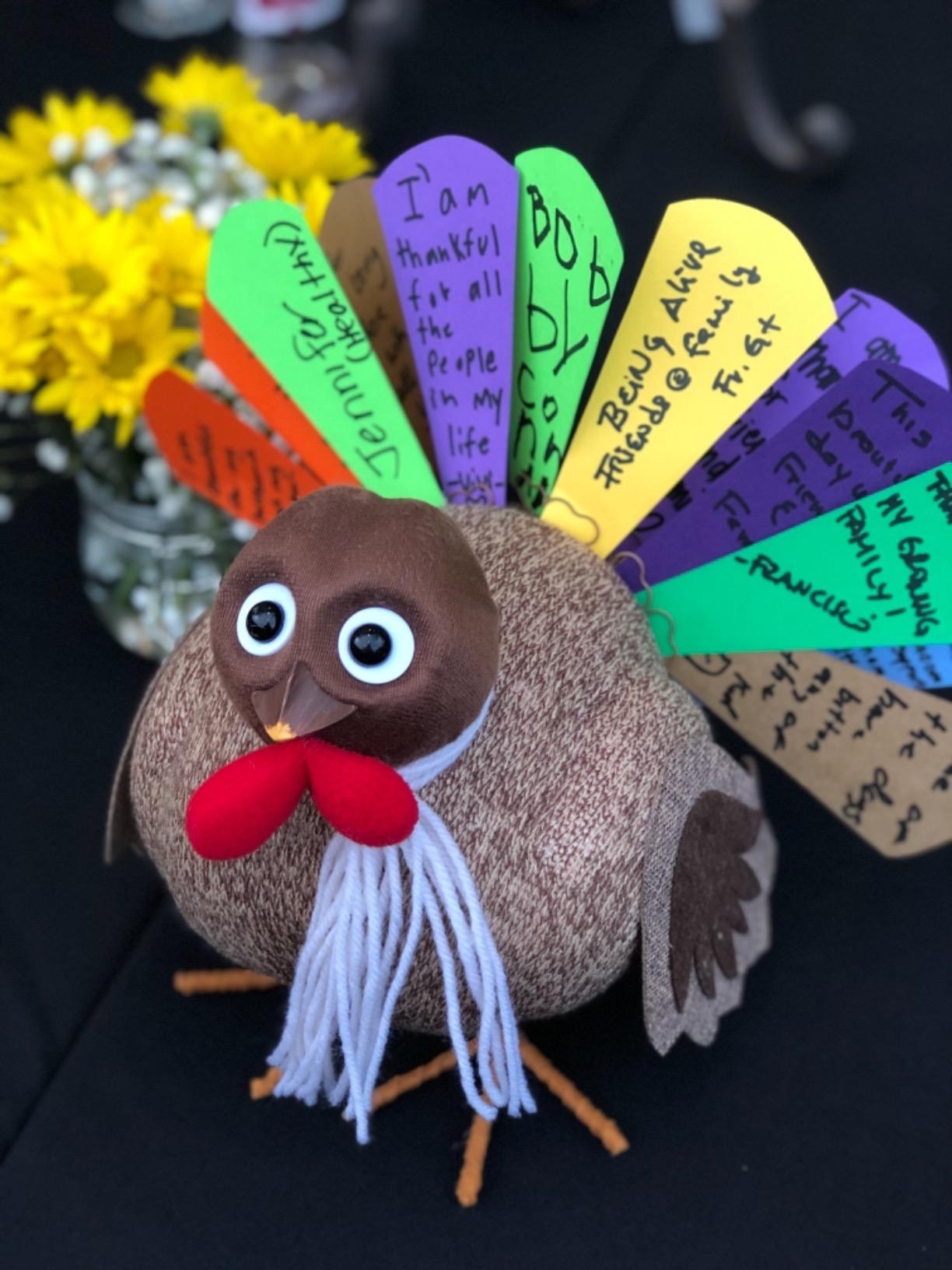 Turkey On The Table Thanksgiving Activity for Kids and Families (Includes Book, Turkey, Pen, & 13 Double Sided Feathers) - Give Thanks & Start a New Holiday Tradition customer photo 2