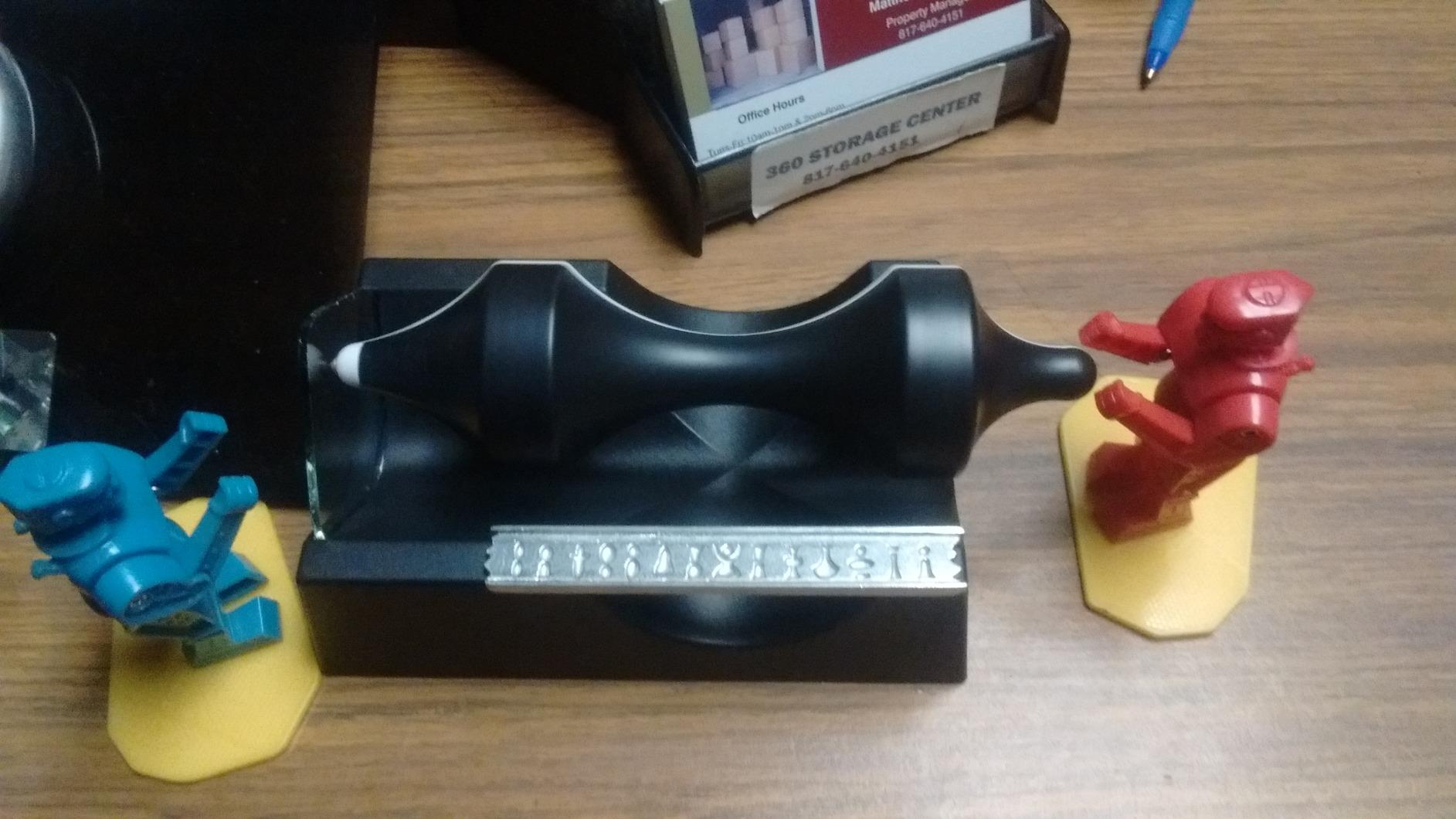 CMS Magnetics - Magic Levitating Spinning Top Spindle for the Office Desk or Physics Display Demonstrating the Science Education of Magnetism customer photo 1
