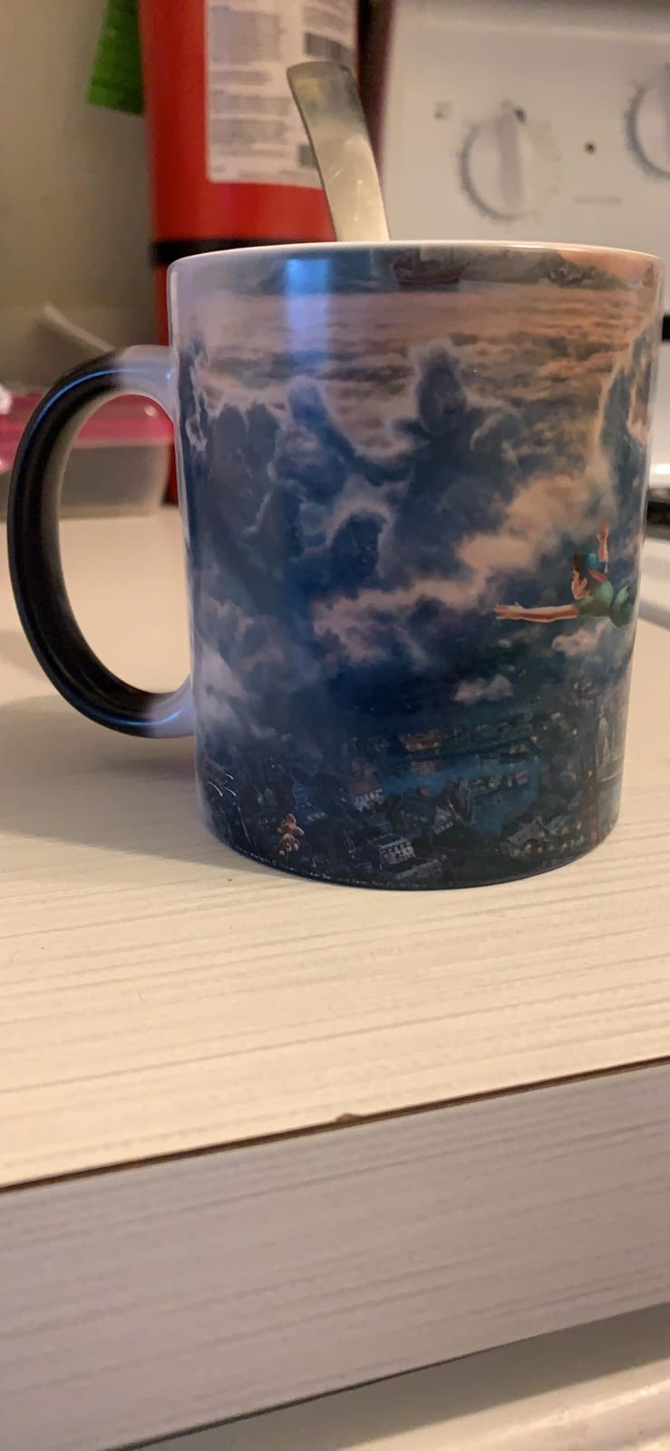 Morphing Mugs Disney Peter Pan Neverland 11 oz | Heat changing ceramic mug customer photo 1