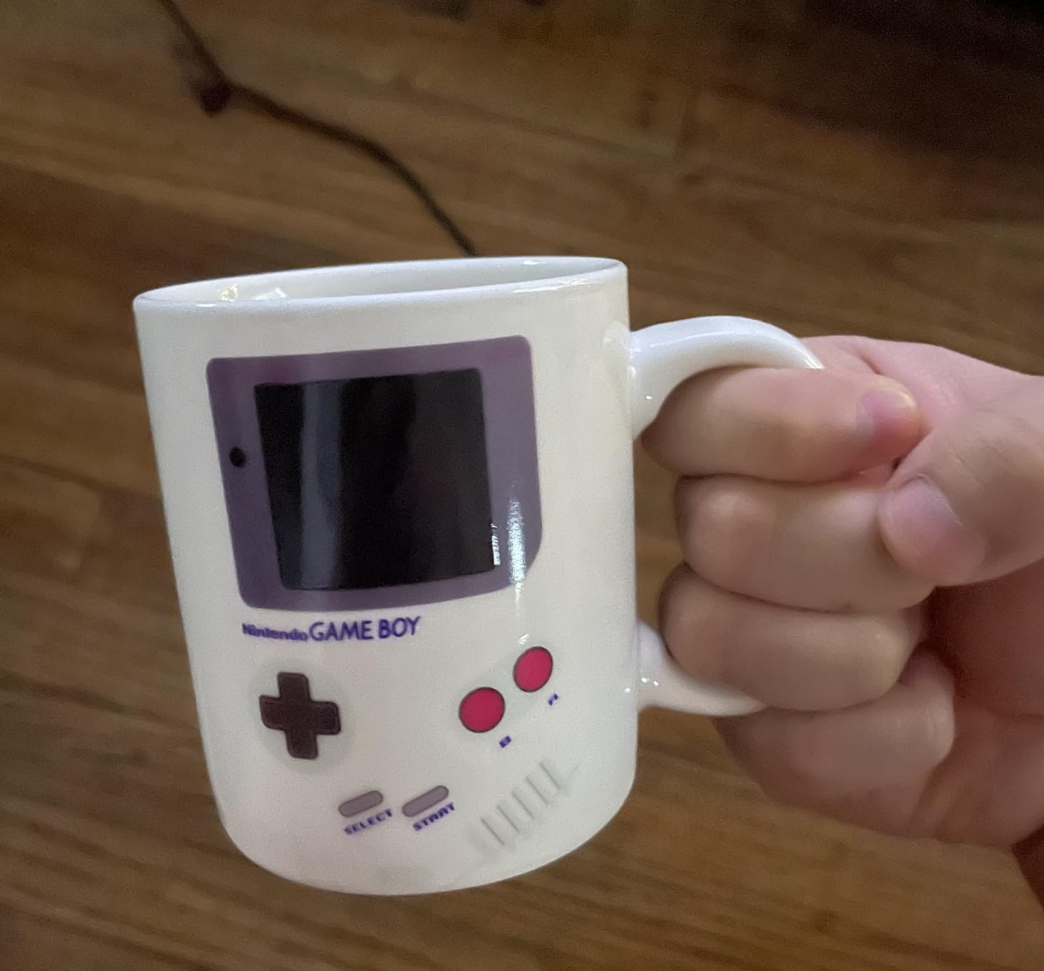 Paladone Gameboy Heat Changing Coffee Mug - Gift for Gamers, Nerds, Nintendo Mario Fans, Men, and Retro 90s Game Enthusiasts - 10 Ounces customer photo 1