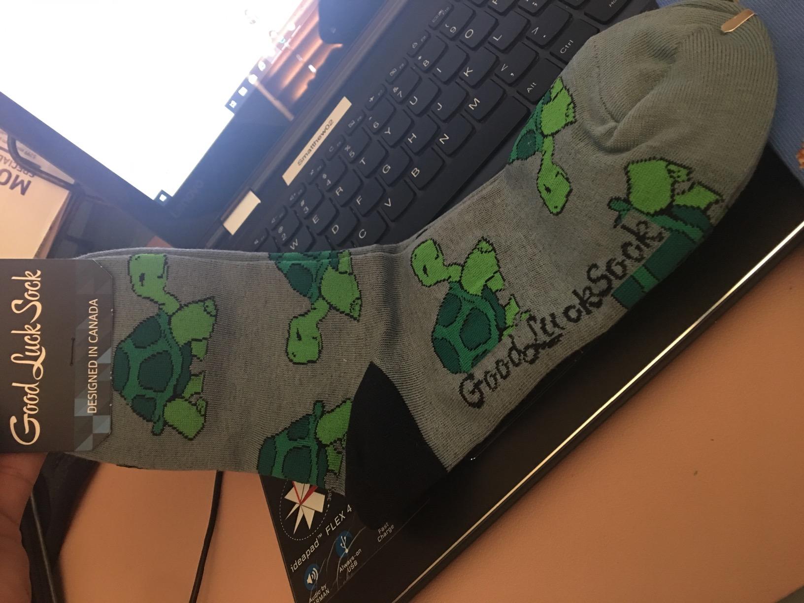 Good Luck Sock Women's Fish and Ocean Animal Socks, Adult customer photo 2