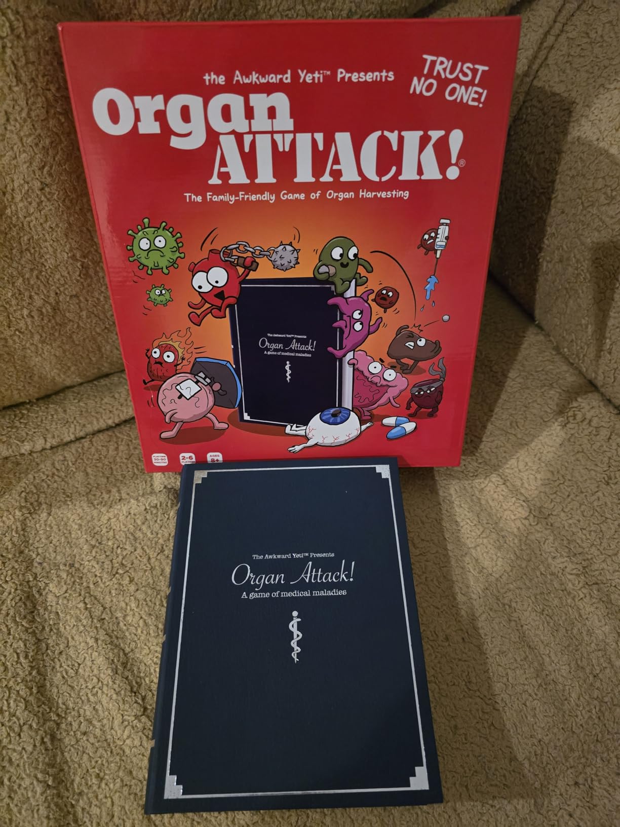 The Awkward Yeti Organ Attack | Funny Family Card Game for Kids Ages 8+ & Parents, Teens & Adults | Anatomy & Organ-Themed Party Game for Family Game Night | Super Fun customer photo 1