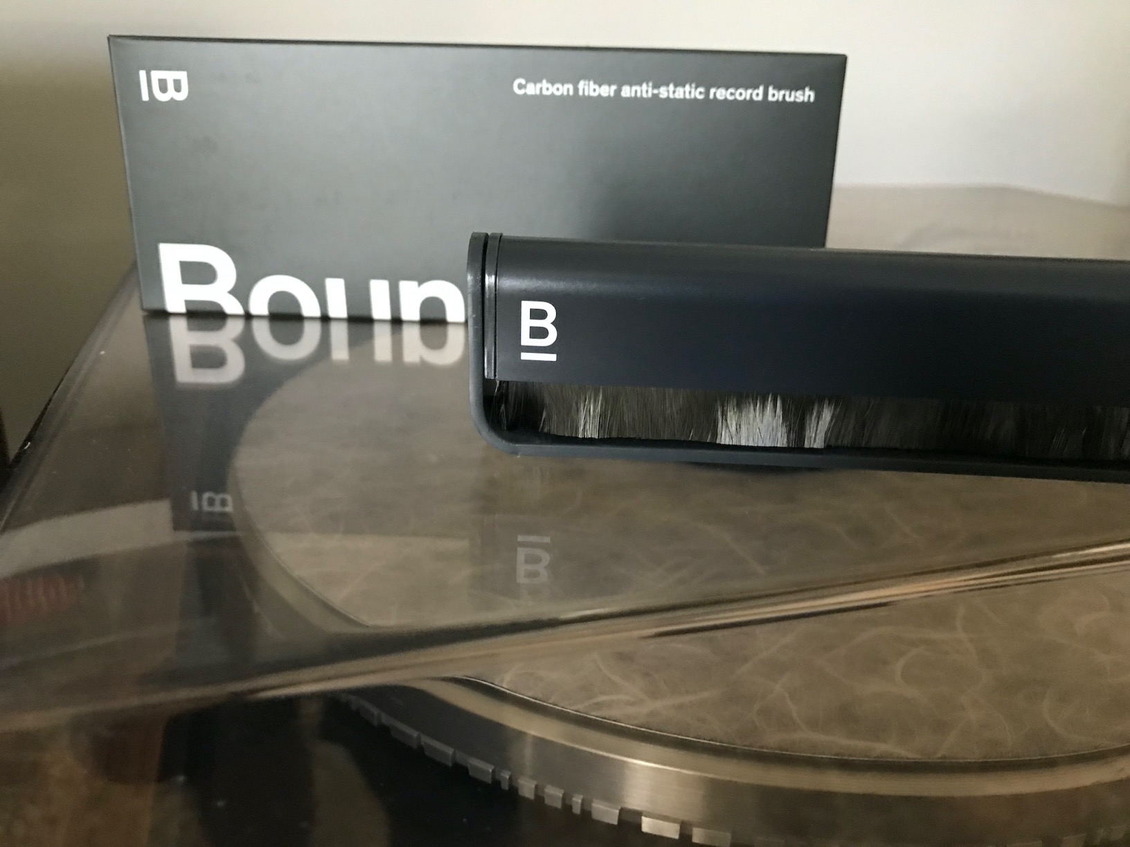 Boundless Audio Record Cleaner Brush - Carbon Fiber Anti-Static Vinyl Brush - Record Player Accessories for Vinyl Cleaning customer photo 1