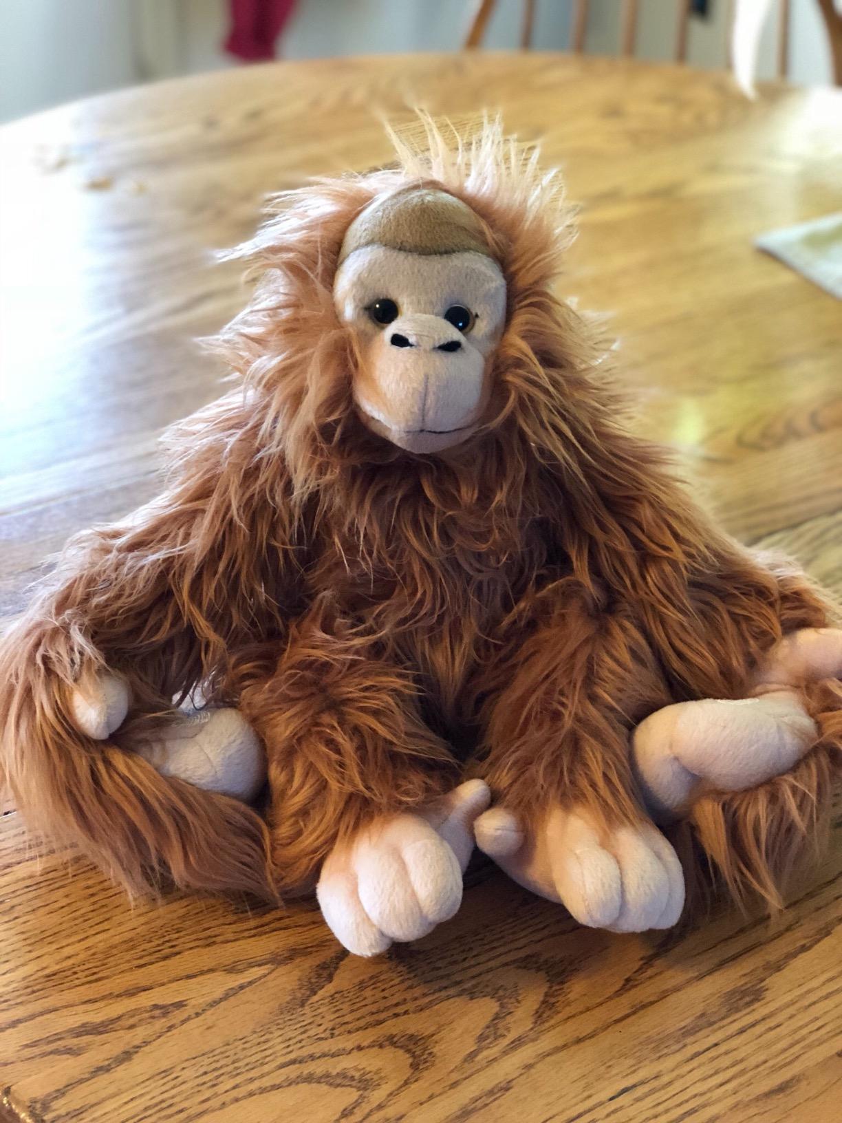 TigerHart Ornaldo The Orangutan Monkey - 19 Inch Stuffed Animal Plush customer photo 2