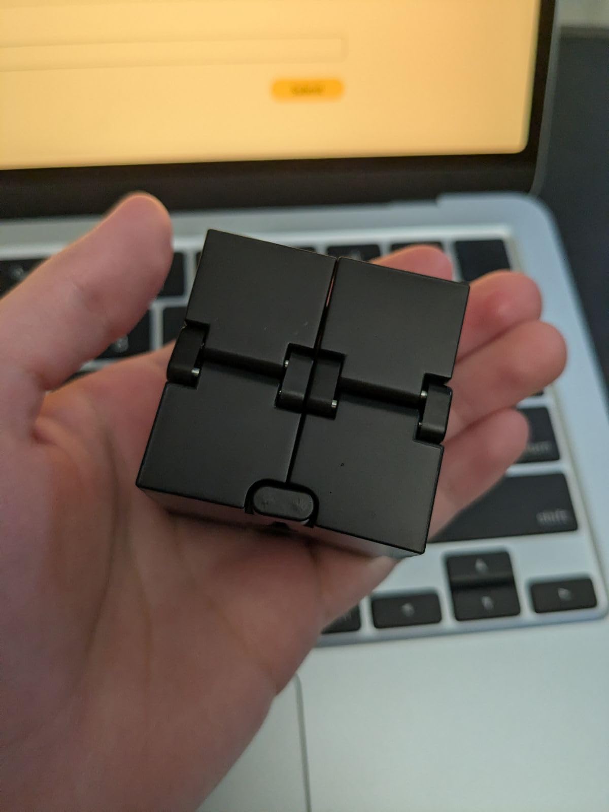 Infinity Cube Fidget Toys for Kids, Adults Anxiety Relief Items Fidget Cube | Cool Gadgets Quiet Office Desk Toys for Adults Calming, Travel Essential for Autism Teens, Dementia Gift, Stocking Stuffers customer photo 1