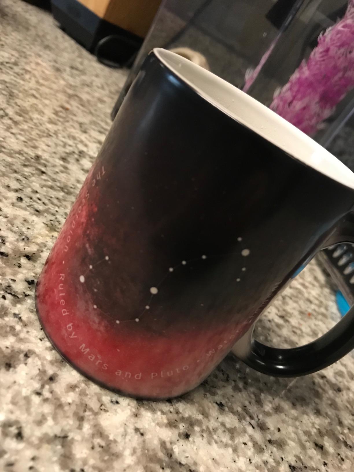 Morphing Mugs Birthday Zodiac Sign - Scorpio Heat Sensitive Mug 11oz Ceramic customer photo 1