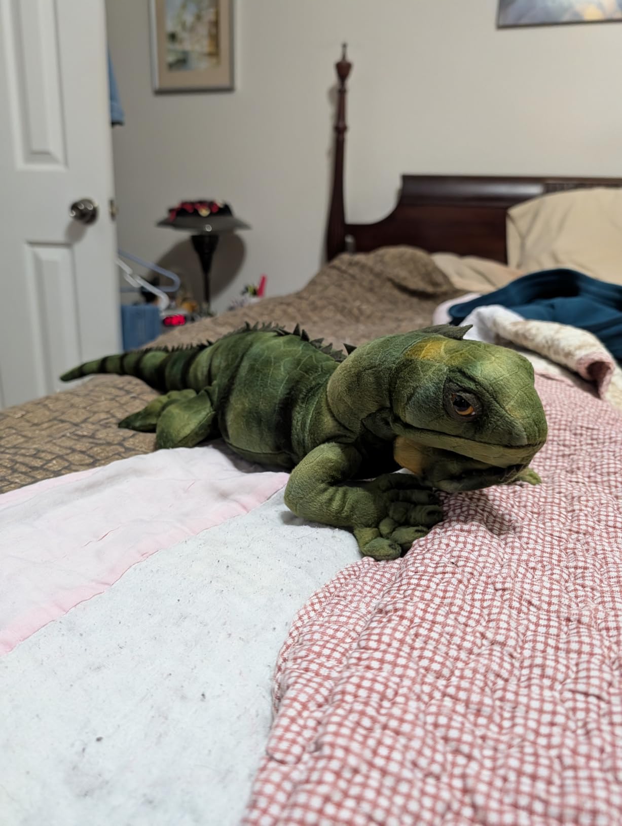 TigerHart Igor The Iguana - 26 Inch Long Stuffed Animal Plush Lizard customer photo 2