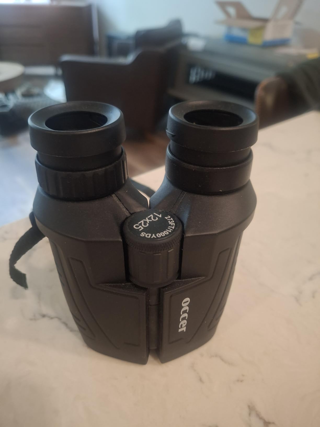 Occer 12x25 Compact Binoculars for Adults and Kids | High Powered, Easy Focus, Large Eyepiece for Bird Watching, Cruise Ship, Outdoor Hunting, Travel, Sightseeing customer photo 1