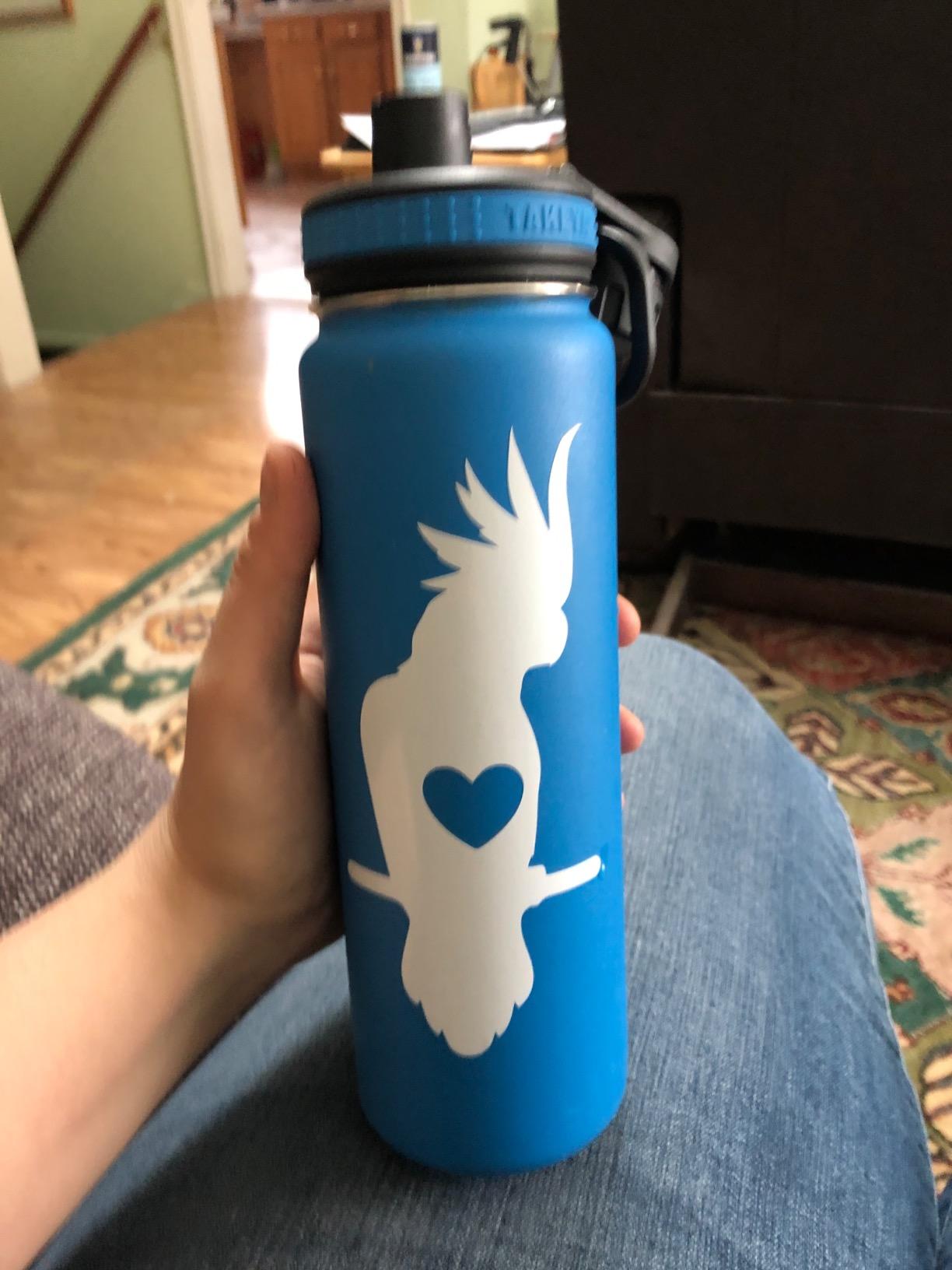 Cockatoo Parrot Love Pet Bird Decal Sticker 6 inch / Matte White customer photo 1