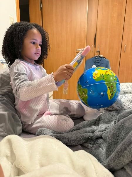 PlayShifu Orboot Earth - Interactive AR World Globe for Kids: 1000+ Facts on Animals, Places & Monuments | Tech-Powered STEM Learning Toy & Gift, Ages 4-10 customer photo 2