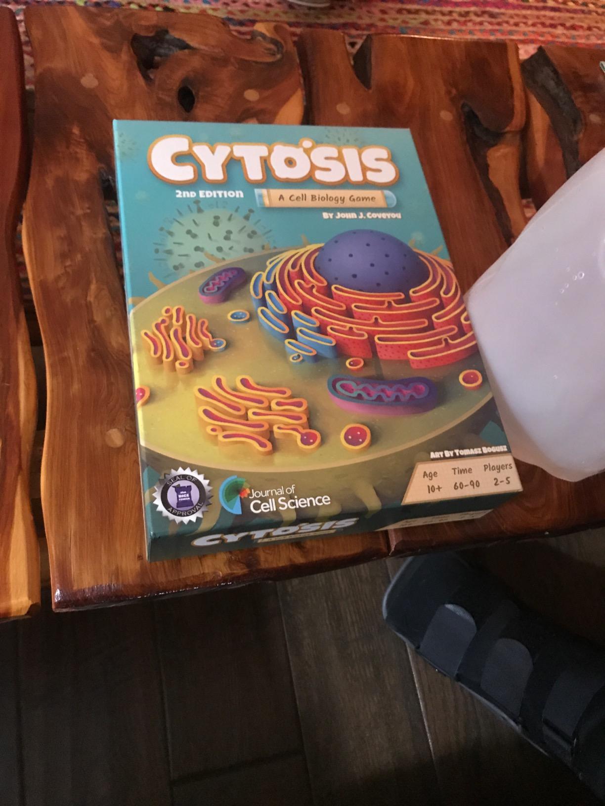 Cytosis: A Cell Biology Board Game | A Science Accurate Strategy Board Game About Building Proteins, Carbohydrates, Enzymes, Organelles, & Membranes | Fun Science Games for Adults & Family Game Night customer photo 2
