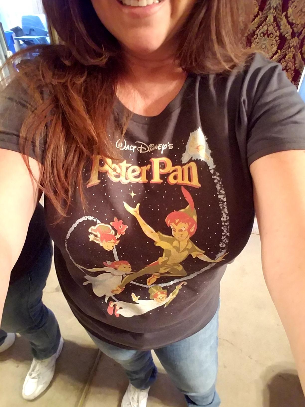 Disney Peter Pan Darling Flight Vintage Graphic T-Shirt customer photo 1