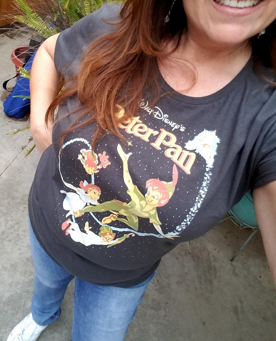 Disney Peter Pan Darling Flight Vintage Graphic T-Shirt customer photo 2