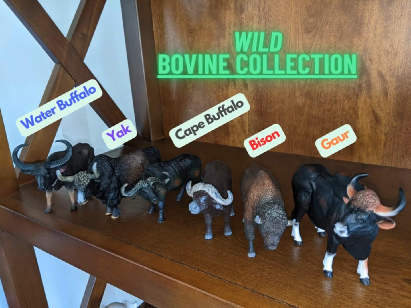 African Jungle Wild Animals Toy Antelopes Figure Playset Lot 5-piece | Realistic Plastic Figurine, for kids' Gifts & Cake Topper customer photo 2