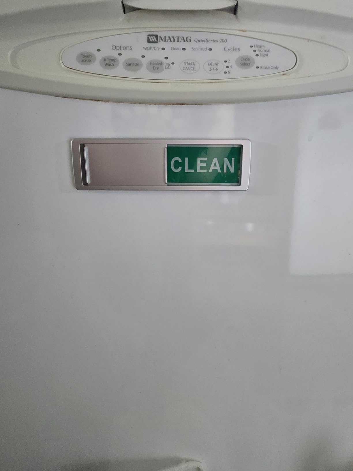 Cimkiz Dishwasher Magnet Clean Dirty Sign Shutter Only Changes When You Push It Non-Scratching Strong Magnet or Adhesive Options Indicator Tells Whether Dishes are Clean or Dirty customer photo 2