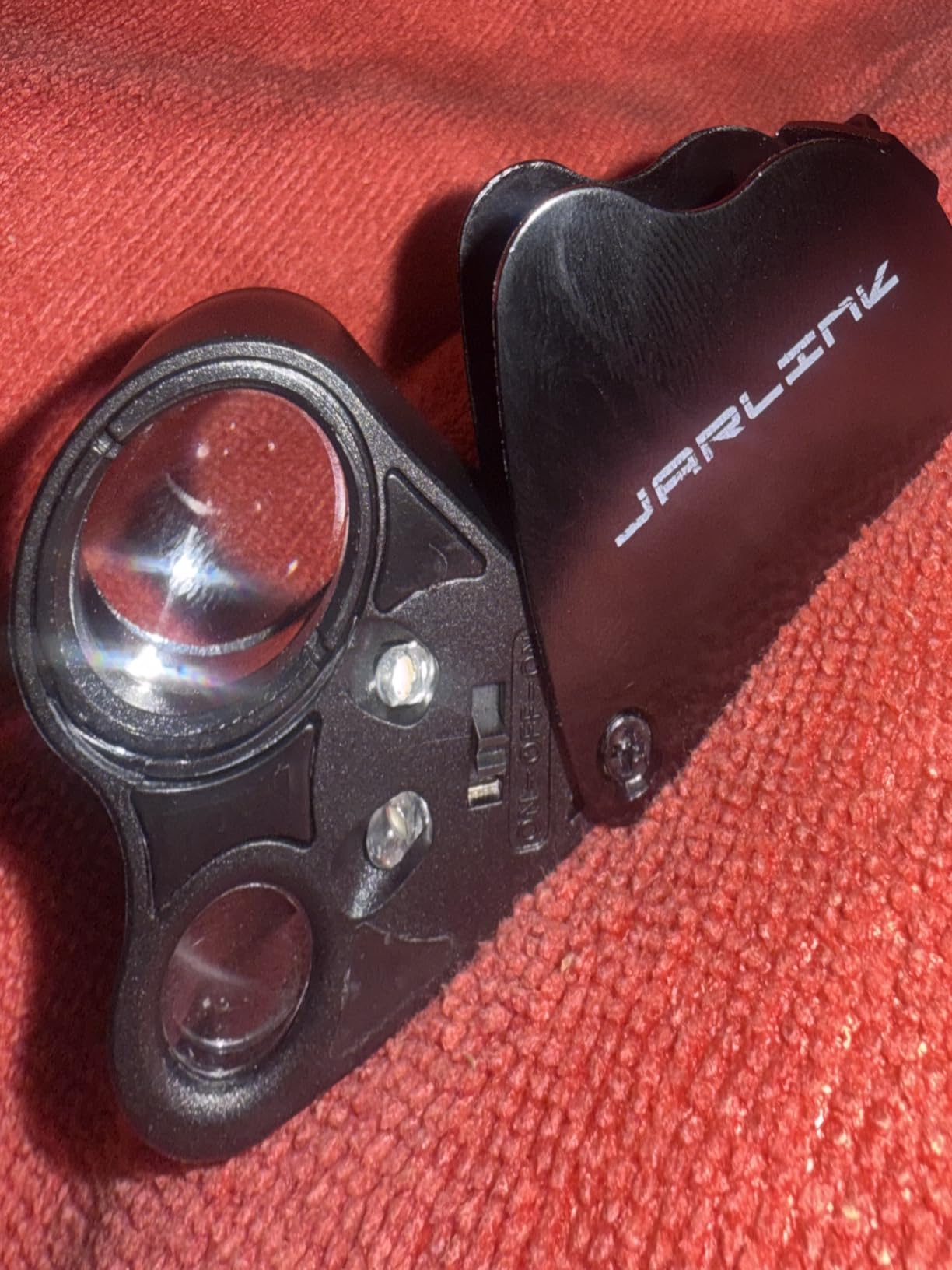 JARLINK 30X 60X Illuminated Jewelers Loupe Magnifier customer photo 1