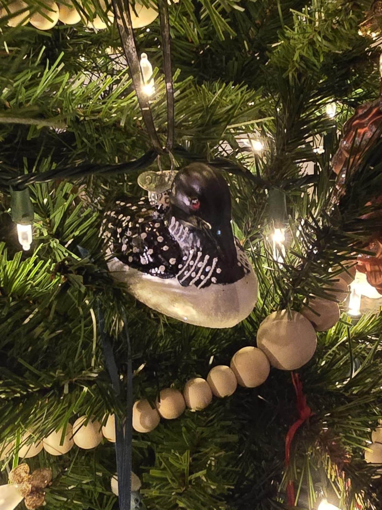 Old World Christmas Bird Watcher Collection Glass Blown Ornaments for Christmas Tree Egret, Great Egret 16116 customer photo 1