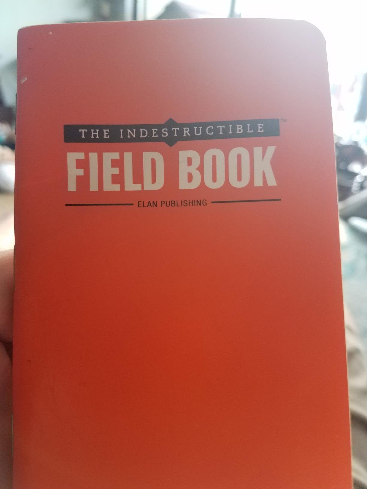 Elan Publishing Company The Indestructible, Waterproof, Tearproof, Weatherproof Field Notebook - 3.5