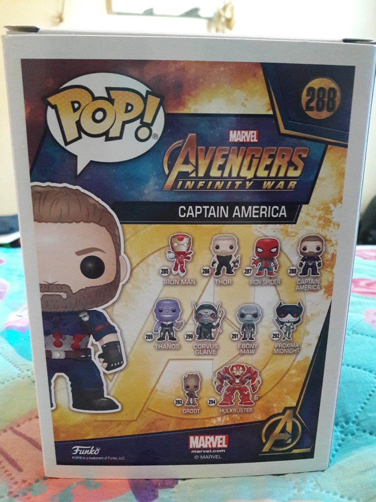 Funko Marvel: Marvel Avengers Infinity War - Captain America - Collectible Vinyl Figure - Gift Idea - Official Merchandise - for Kids & Adults - Movies Fans customer photo 2