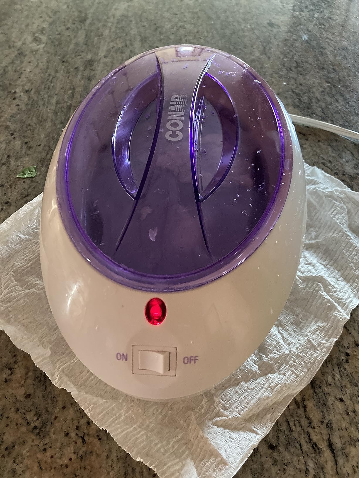 True Glow by Conair Paraffin Bath for Hands and Feet - Moisturizing Treatment With 1lb. Wax customer photo 2