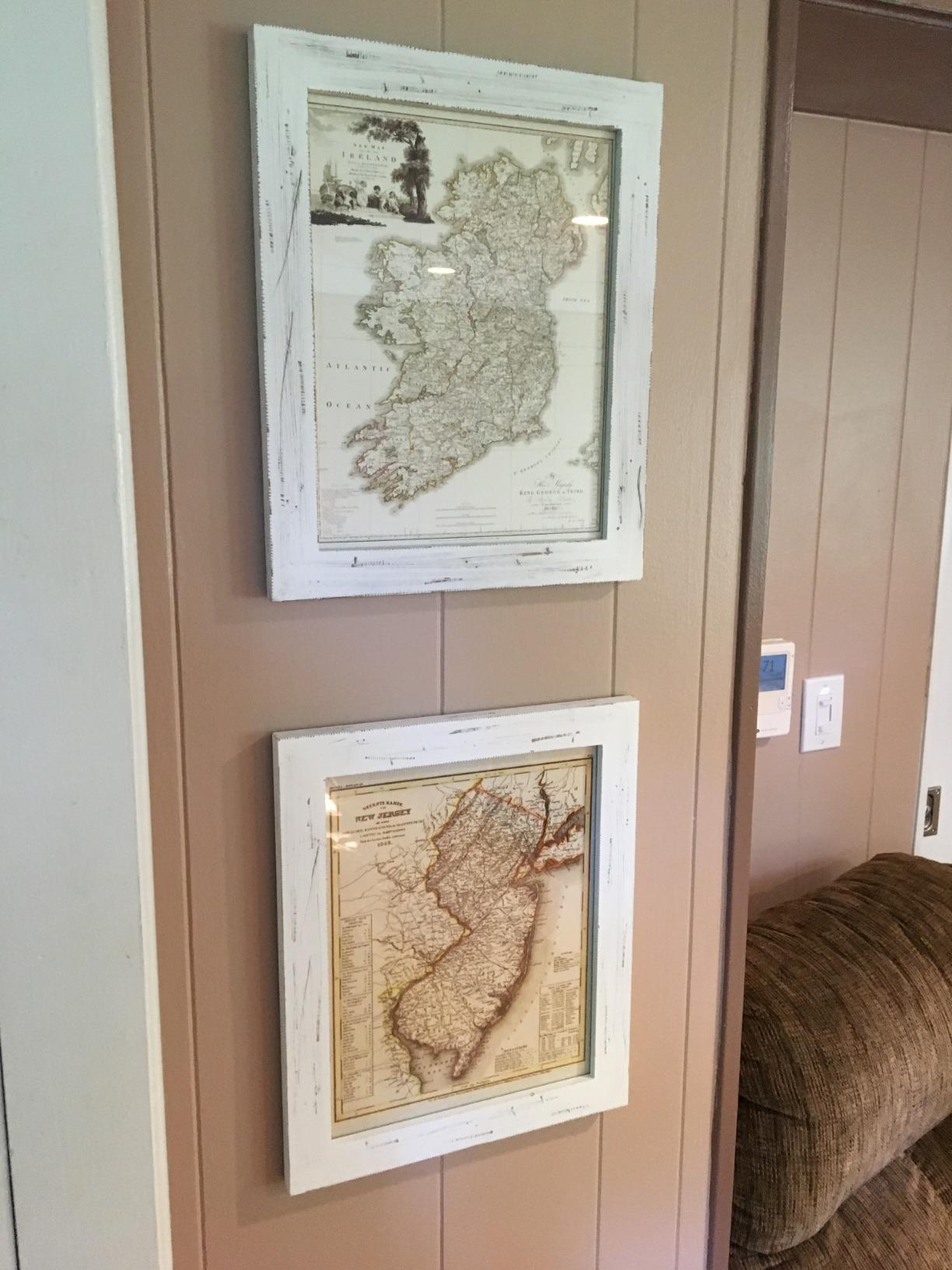 Map of Ireland 1792 11x14 Unframed Poster, Antique 18th Century Irish Counties Cartography Print, Vintage Sepia Geography Art, King George III Nautical Heritage, Irish History Collector Wall Decor customer photo 1