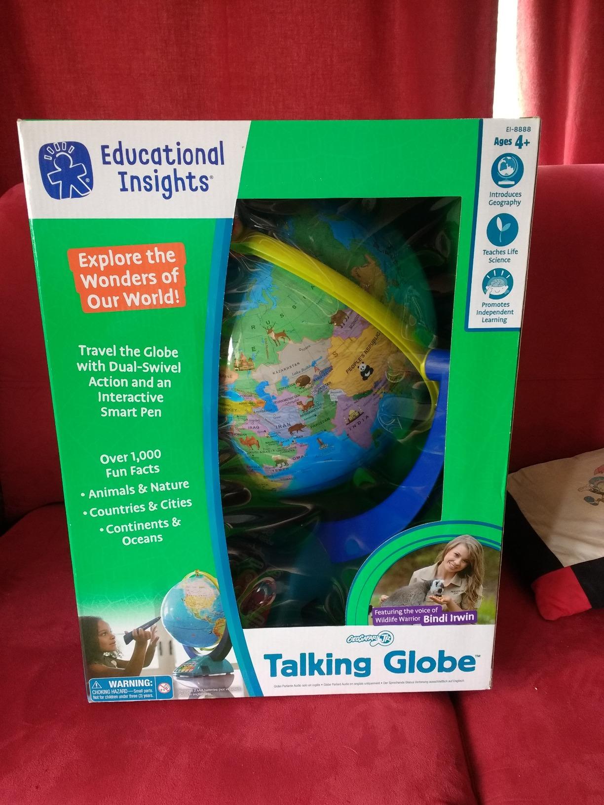 Educational Insights GeoSafari Talking Globe Featuring Bindi Irwin customer photo 1