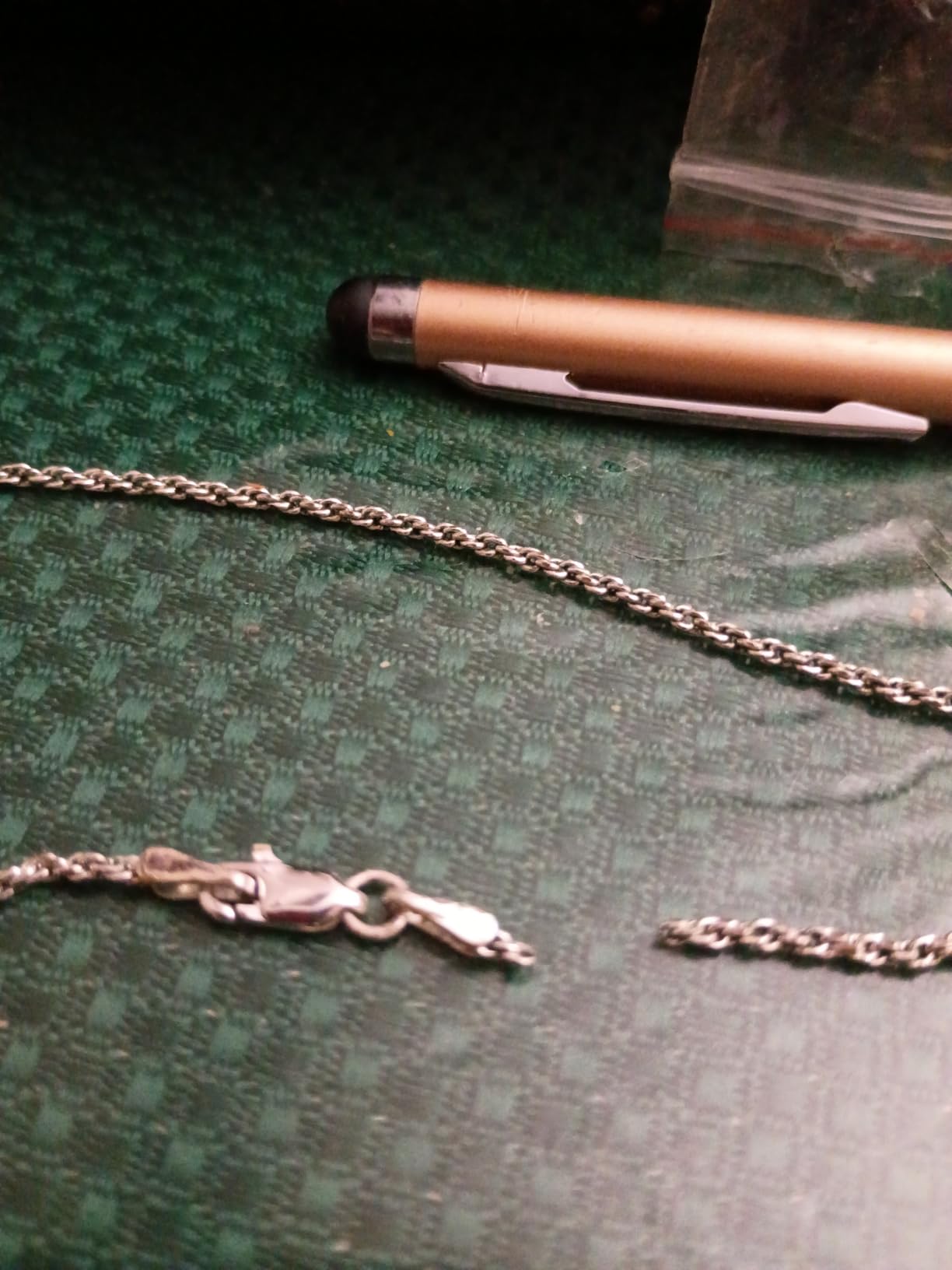 Sterling Silver 925 Chai Necklace Hebrew Symbol Life Unisex Jewish customer photo 1