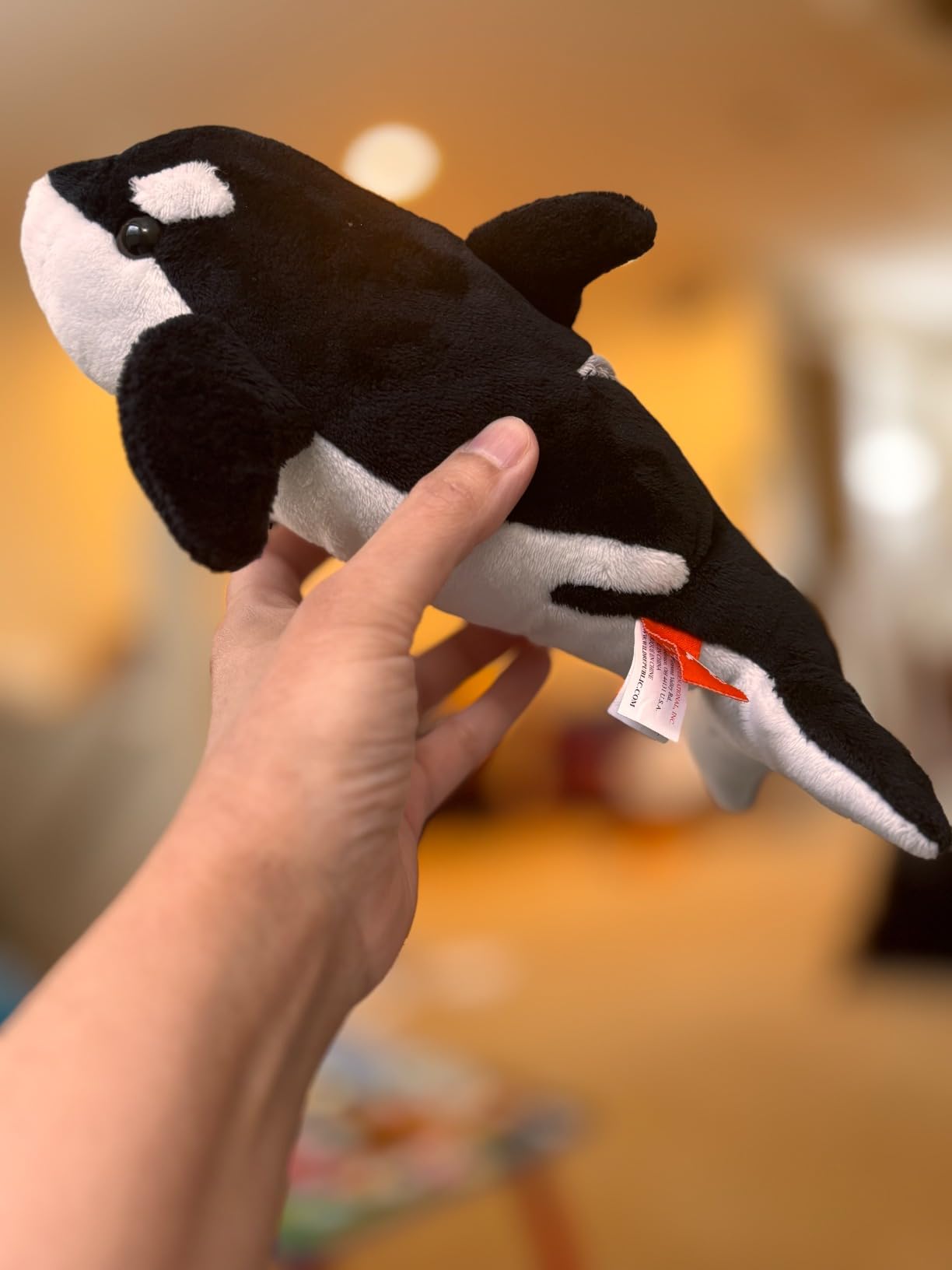 Wild Republic Orca Plush, Stuffed Animal, Plush Toy Gifts for Kids, Sea Critters 11 inches customer photo 2