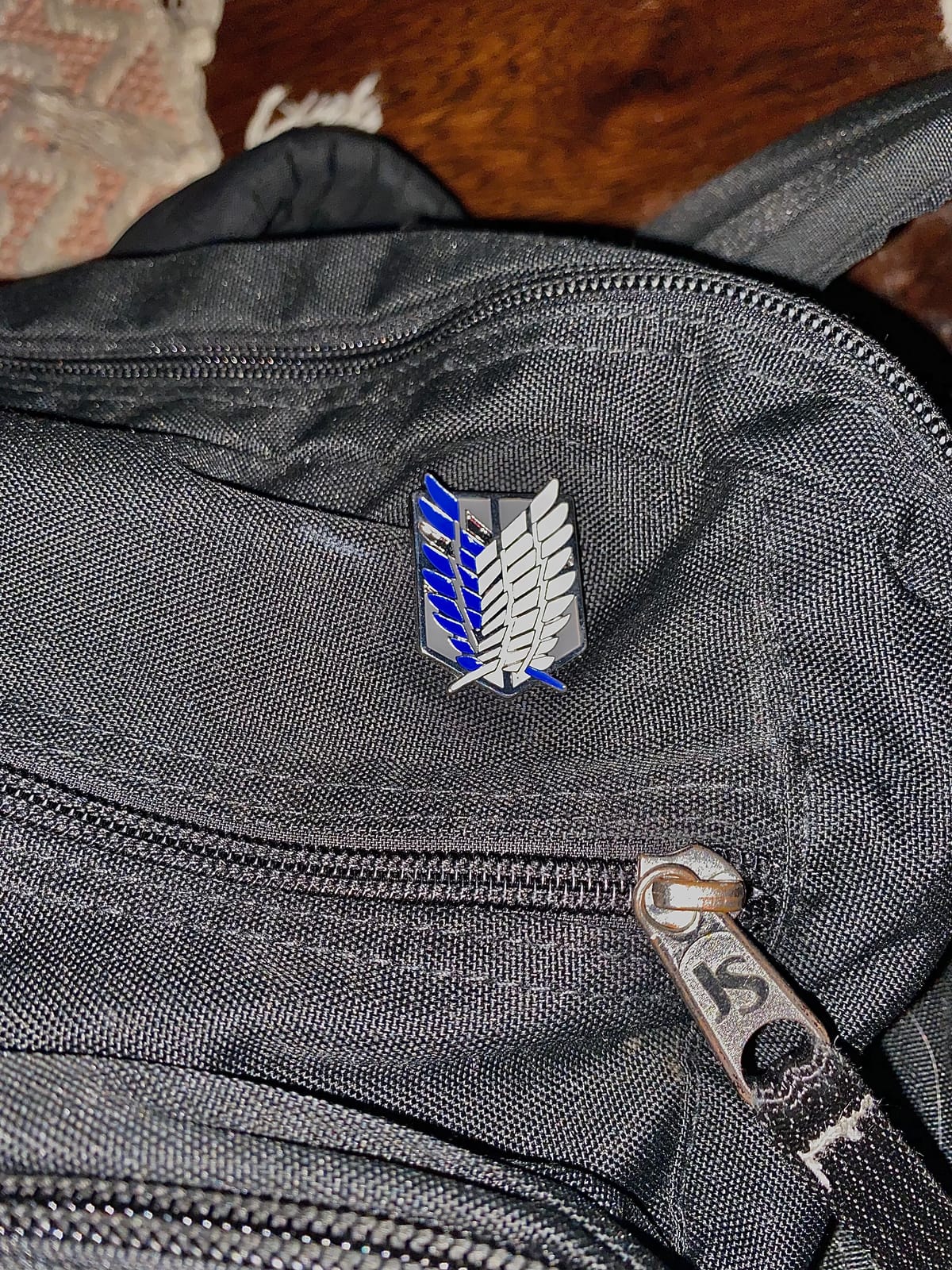 Wings of Liberty Wings of Freedom Survey Corps Pin - Metallic customer photo 2